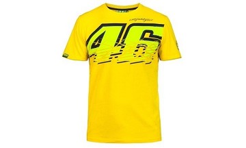 VR46 Official Merchandise T-Shirt Yellow VR46